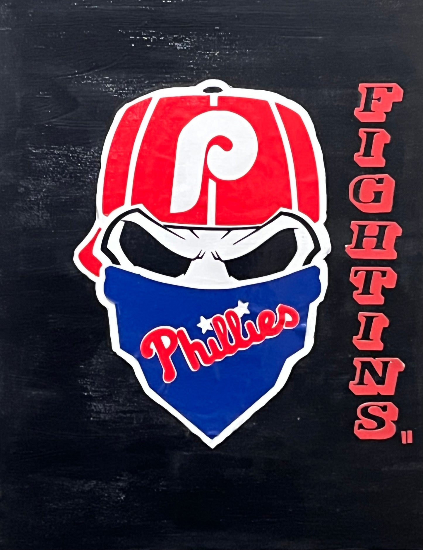 Fightins’! Phillies Skull