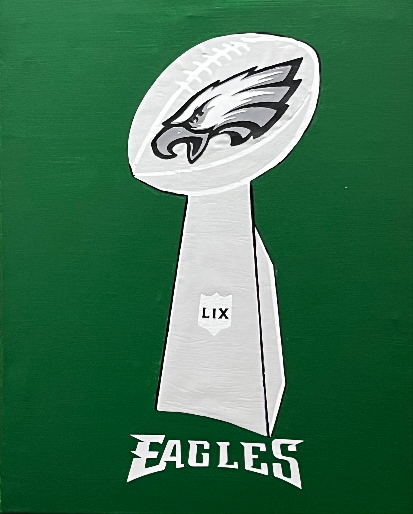 Eagles LIX Lombardi Trophy