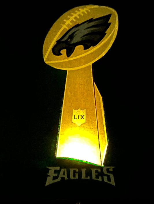 Eagles LIX Lombardi Trophy