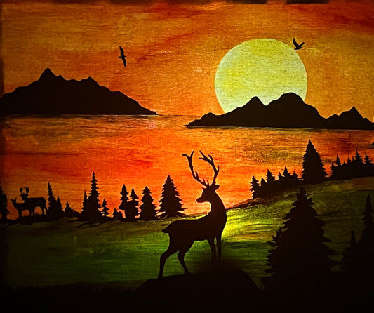 Dusk Deer